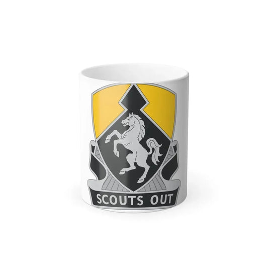 153 Cavalry Regiment (U.S. Army) Color Changing Coffee Mug 11oz - Go Mug Yourself