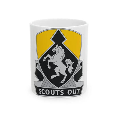 153 Cavalry Regiment (U.S. Army) White Coffee Mug 11oz - Go Mug Yourself