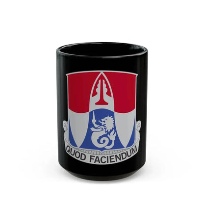 153 Engineer Battalion (U.S. Army) Black Coffee Mug 15oz - Go Mug Yourself
