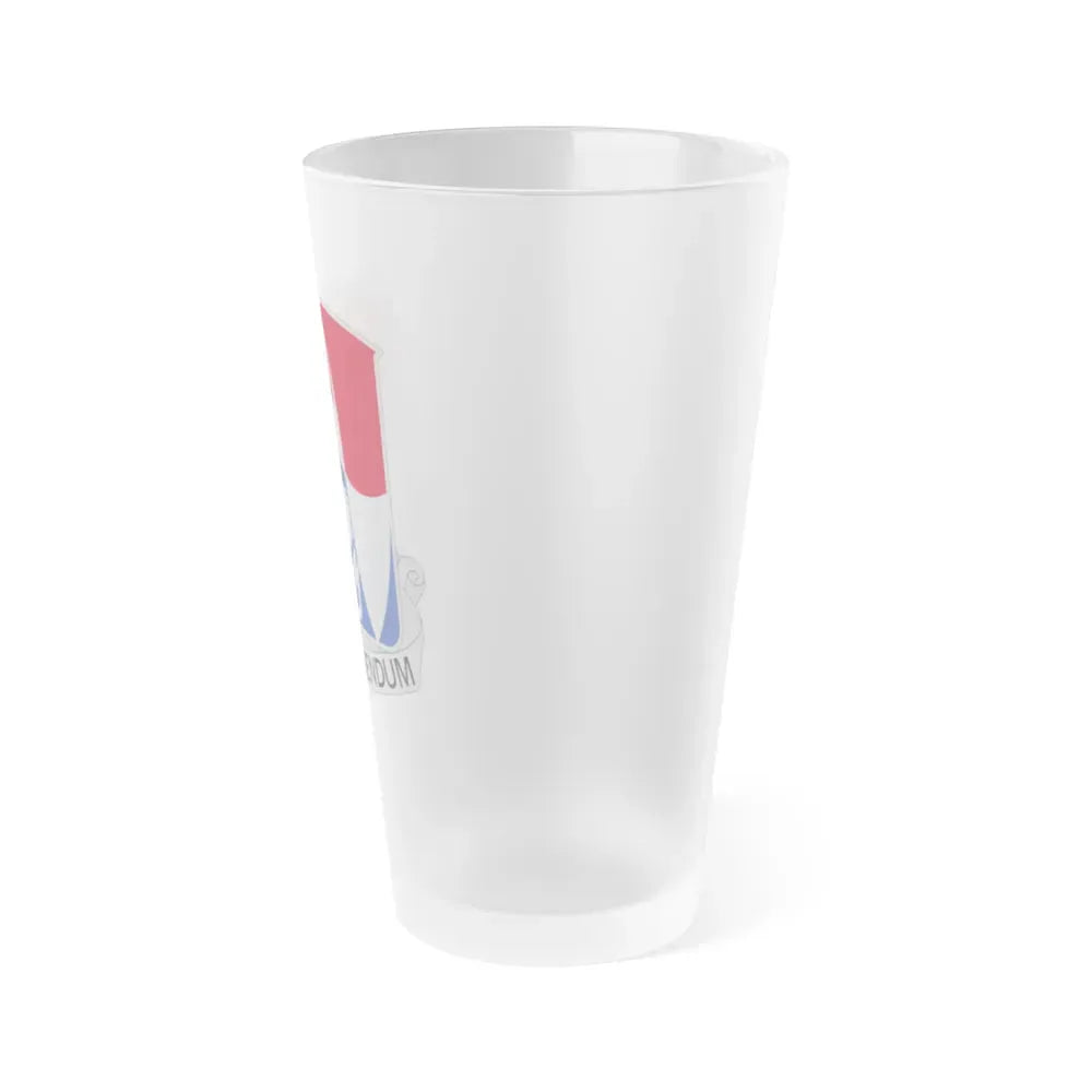 153 Engineer Battalion (U.S. Army) Frosted Pint Glass 16oz - Go Mug Yourself