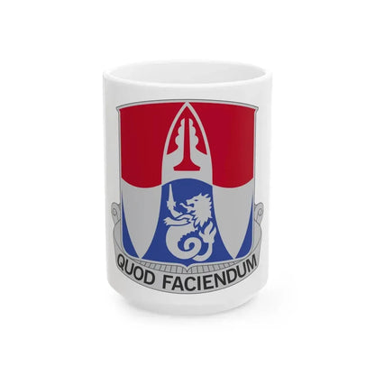 153 Engineer Battalion (U.S. Army) White Coffee Mug 15oz - Go Mug Yourself