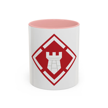20th Engineer Brigade (U.S. Army) Accent Coffee Mug