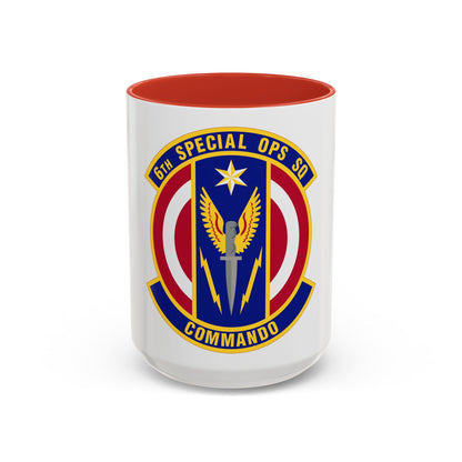 6th Special Operations Squadron (U.S. Air Force) Accent Coffee Mug