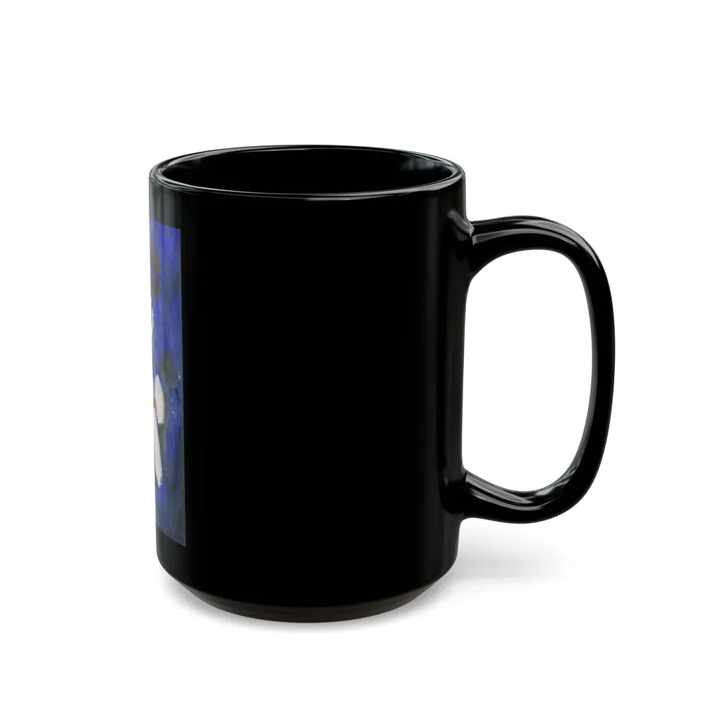 Blue Beads - Black Coffee Mug-Go Mug Yourself