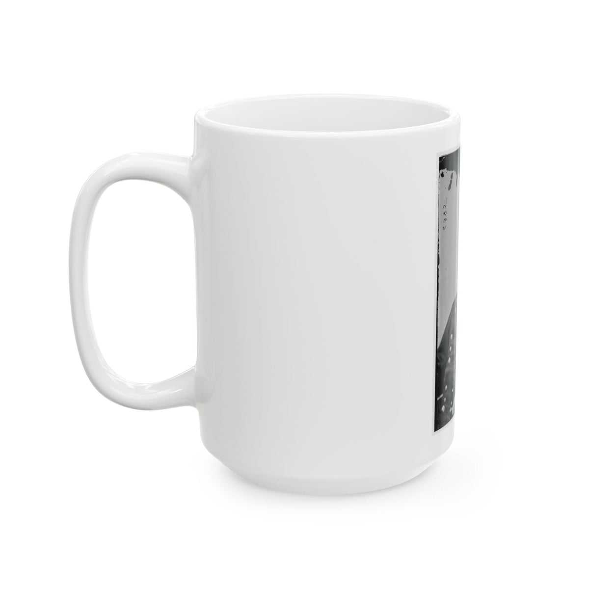 Portrait Of Maj. Gen. Joseph Hooker, Officer Of The Federal Army (U.S. Civil War) White Coffee Mug