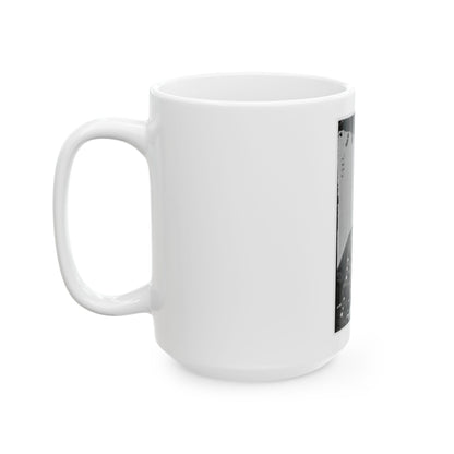 Portrait Of Maj. Gen. Joseph Hooker, Officer Of The Federal Army (U.S. Civil War) White Coffee Mug