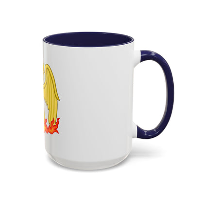 Phoenix Badge of Elizabeth I - Accent Coffee Mug