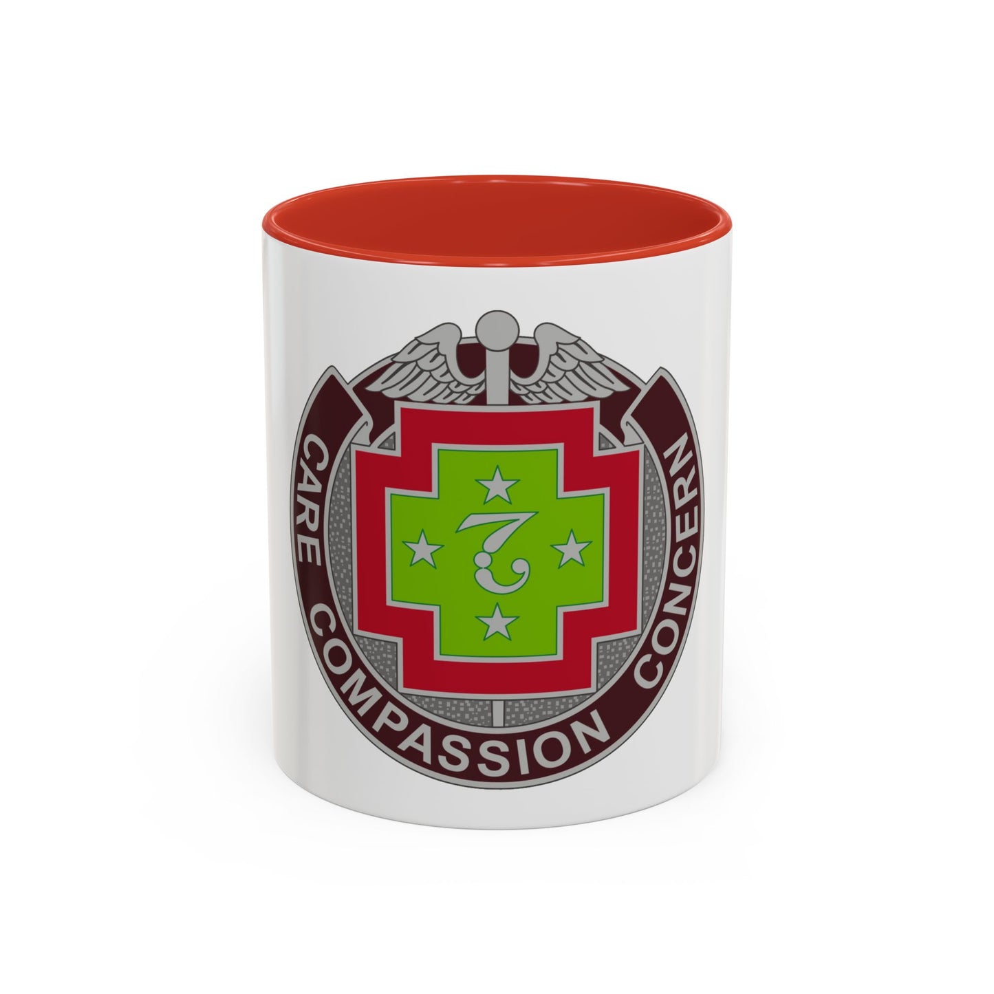 7 Field Hospital (U.S. Army) Accent Coffee Mug