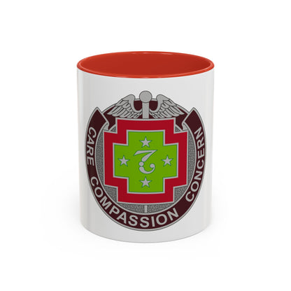 7 Field Hospital (U.S. Army) Accent Coffee Mug