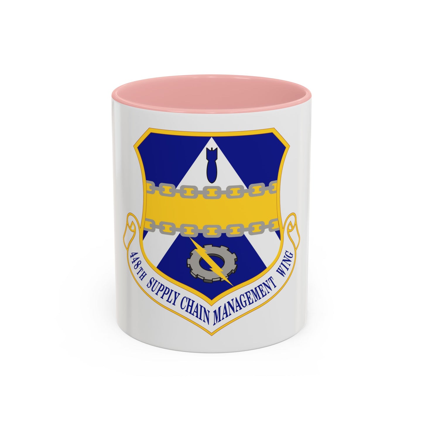 448th Supply Chain Managment Wing (U.S. Air Force) Accent Coffee Mug