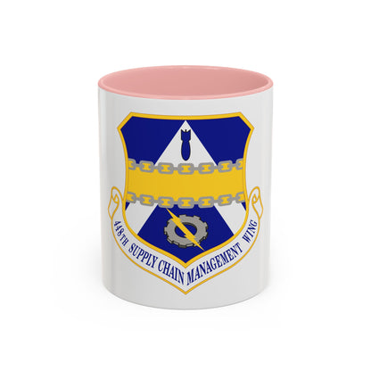 448th Supply Chain Managment Wing (U.S. Air Force) Accent Coffee Mug