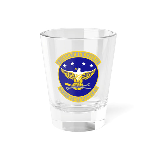 512th Maintenance Squadron (U.S. Air Force) Shot Glass 1.5oz