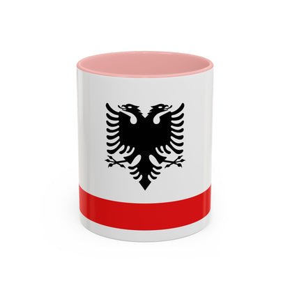 Naval Ensign of Albania - Accent Coffee Mug