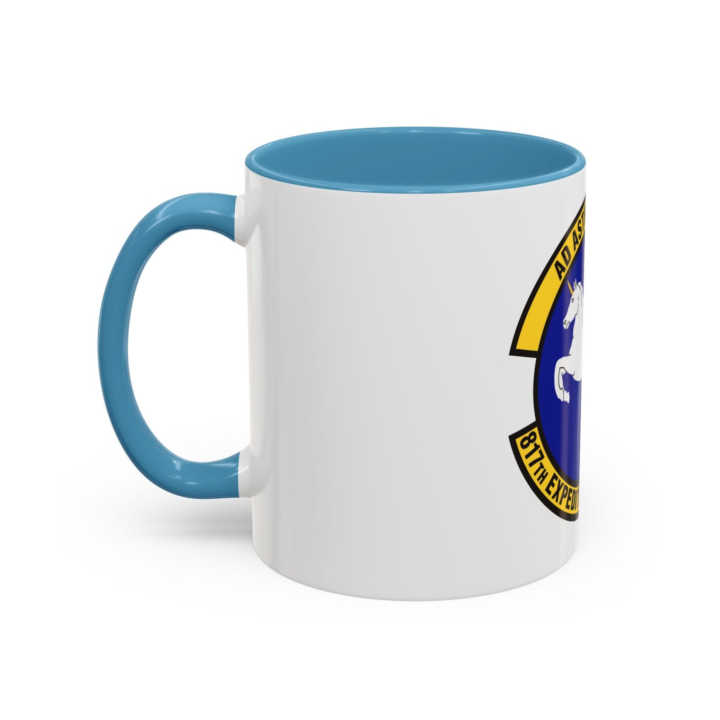 817th Expeditionary Airlift Squadron (U.S. Air Force) Accent Coffee Mug