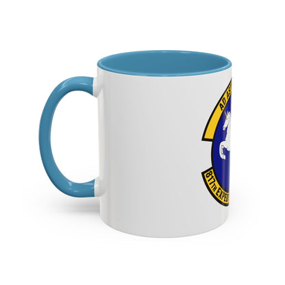 817th Expeditionary Airlift Squadron (U.S. Air Force) Accent Coffee Mug
