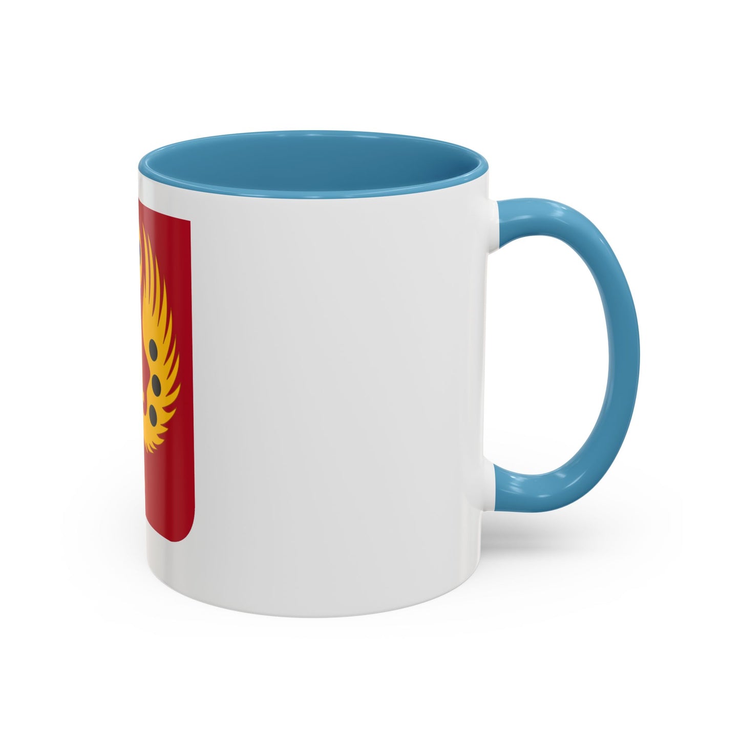 463rd Airborne Field Artillery Battalion 2 (U.S. Army) Accent Coffee Mug