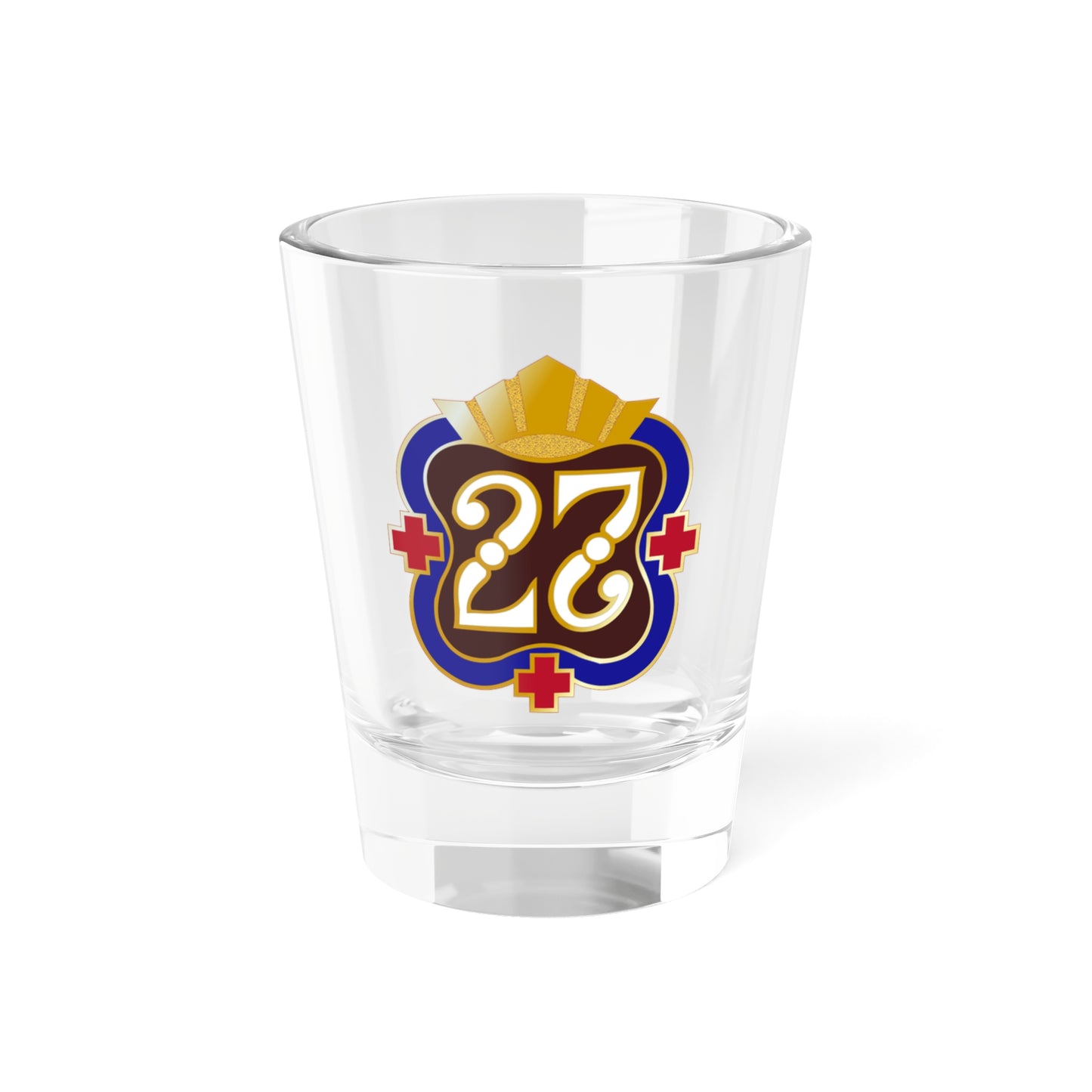 27 Surgical Hospital (U.S. Army) Shot Glass 1.5oz