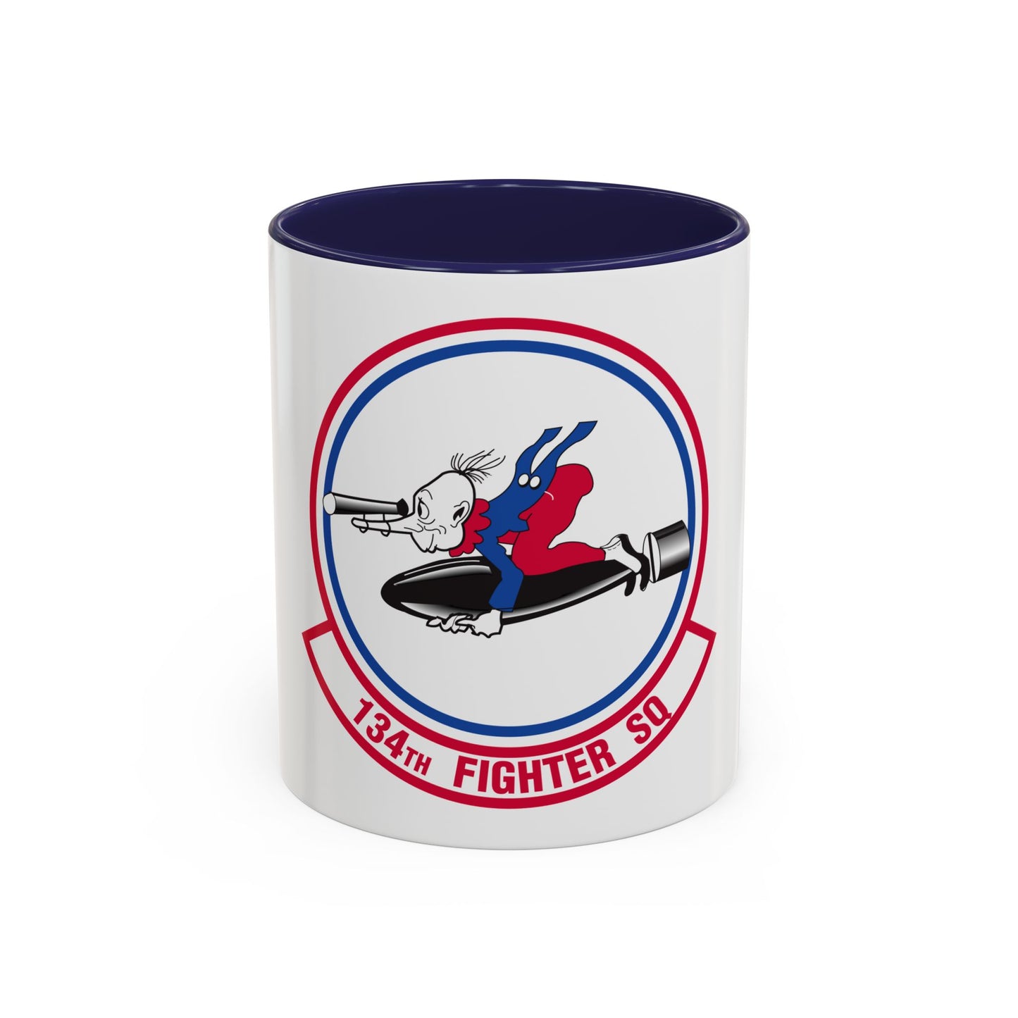 134 Fighter Squadron (U.S. Air Force) Accent Coffee Mug