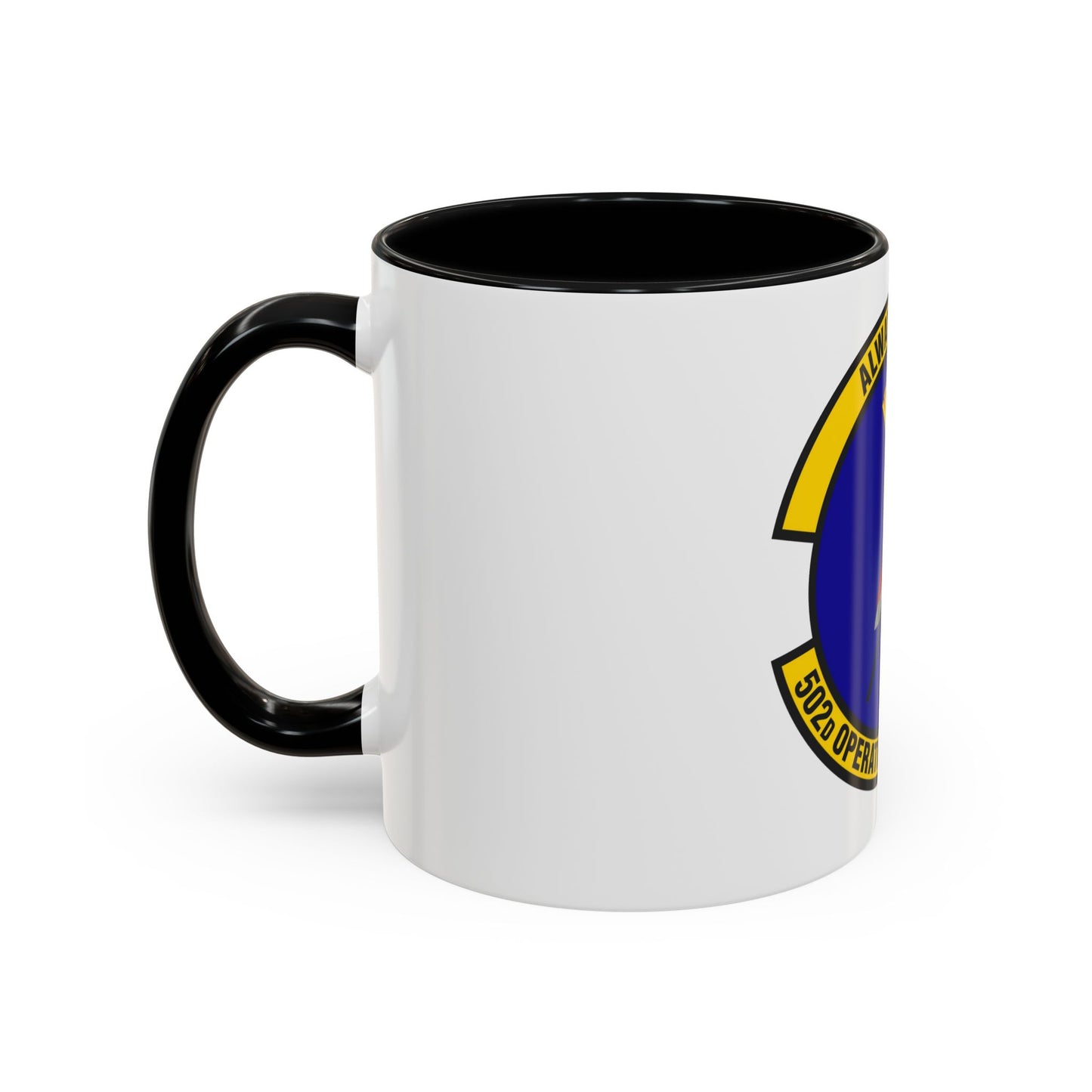 502d Operations Support Squadron (U.S. Air Force) Accent Coffee Mug