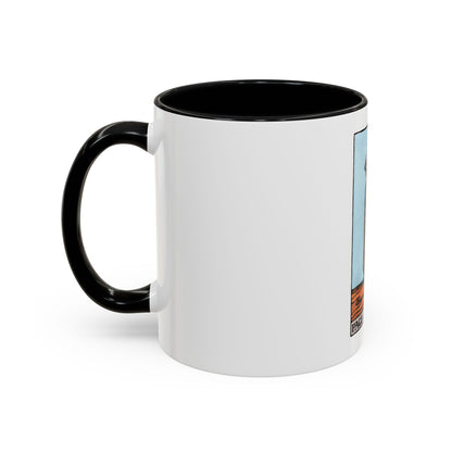 The Page of Wands (Tarot Card) Accent Coffee Mug