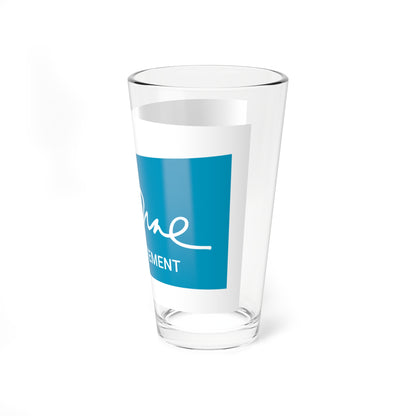 Flag of the Department of Essonne (France) Pint Glass 16oz