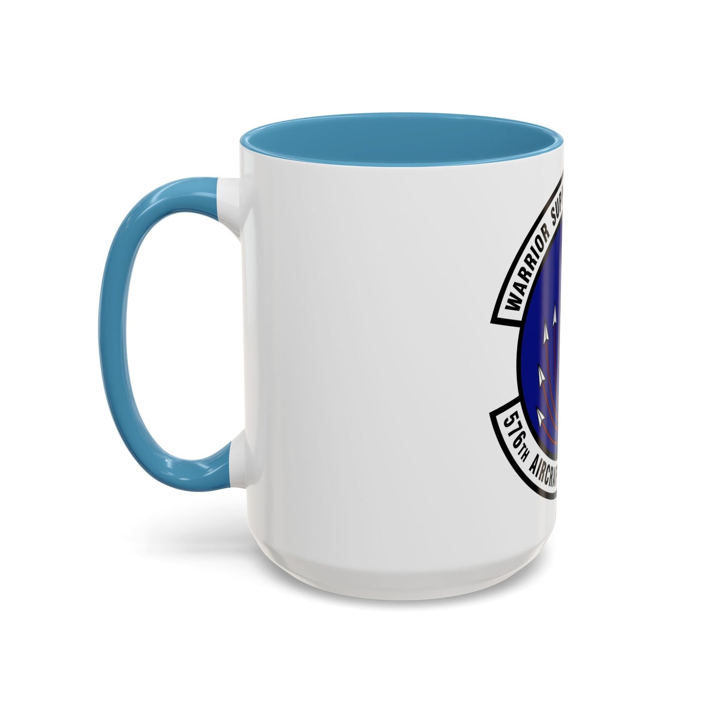 576th Aircraft Maintenance Squadron (U.S. Air Force) Accent Coffee Mug