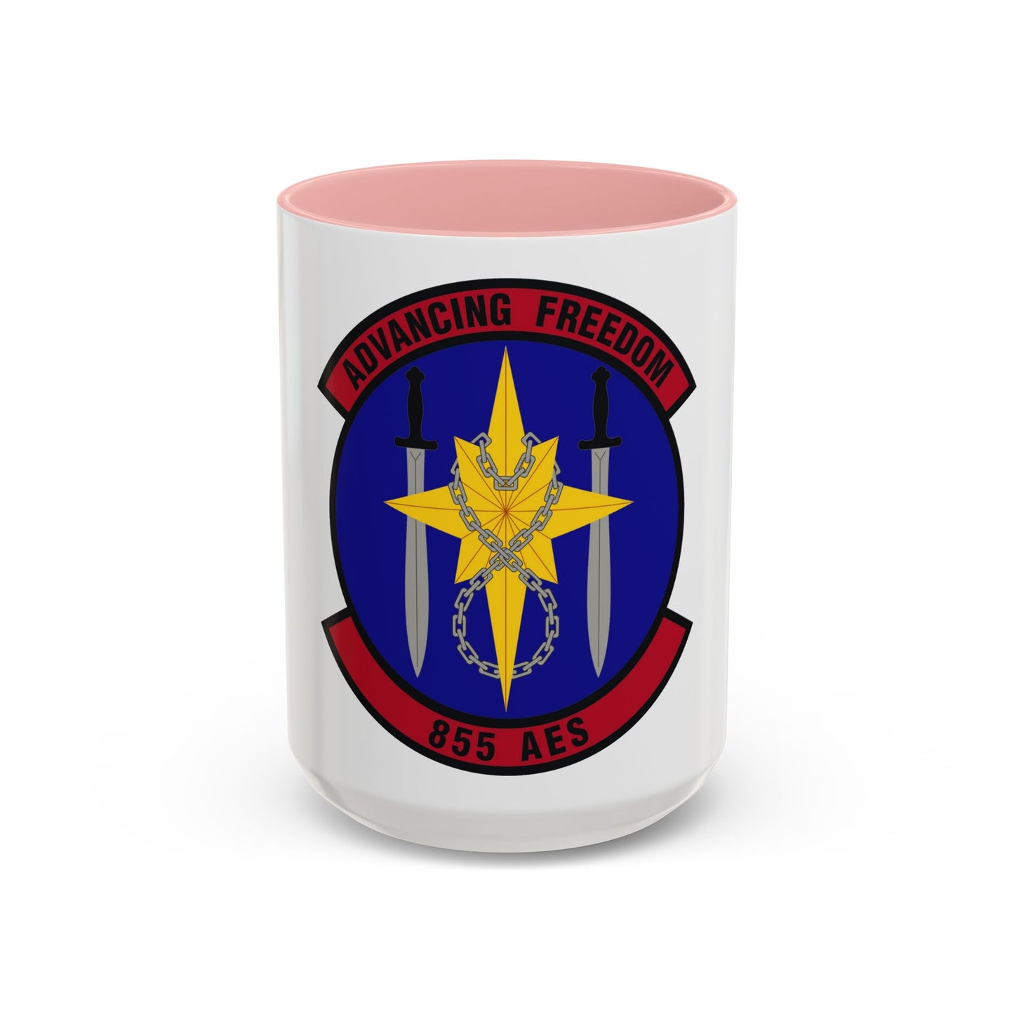 855th Air Expeditionary Squadron (U.S. Air Force) Accent Coffee Mug