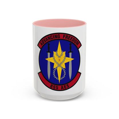 855th Air Expeditionary Squadron (U.S. Air Force) Accent Coffee Mug