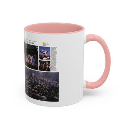 Poland - The Face and Faith 2 (1982) (Map) Accent Coffee Mug
