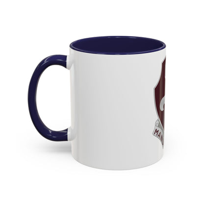 321 Medical Battalion (U.S. Army) Accent Coffee Mug
