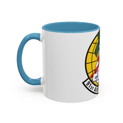 91st Air Refueling Squadron (U.S. Air Force) Accent Coffee Mug