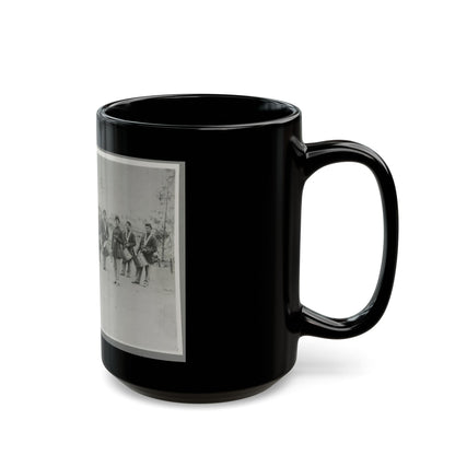 Drum Corps 30th Pa. Infantry (U.S. Civil War) Black Coffee Mug