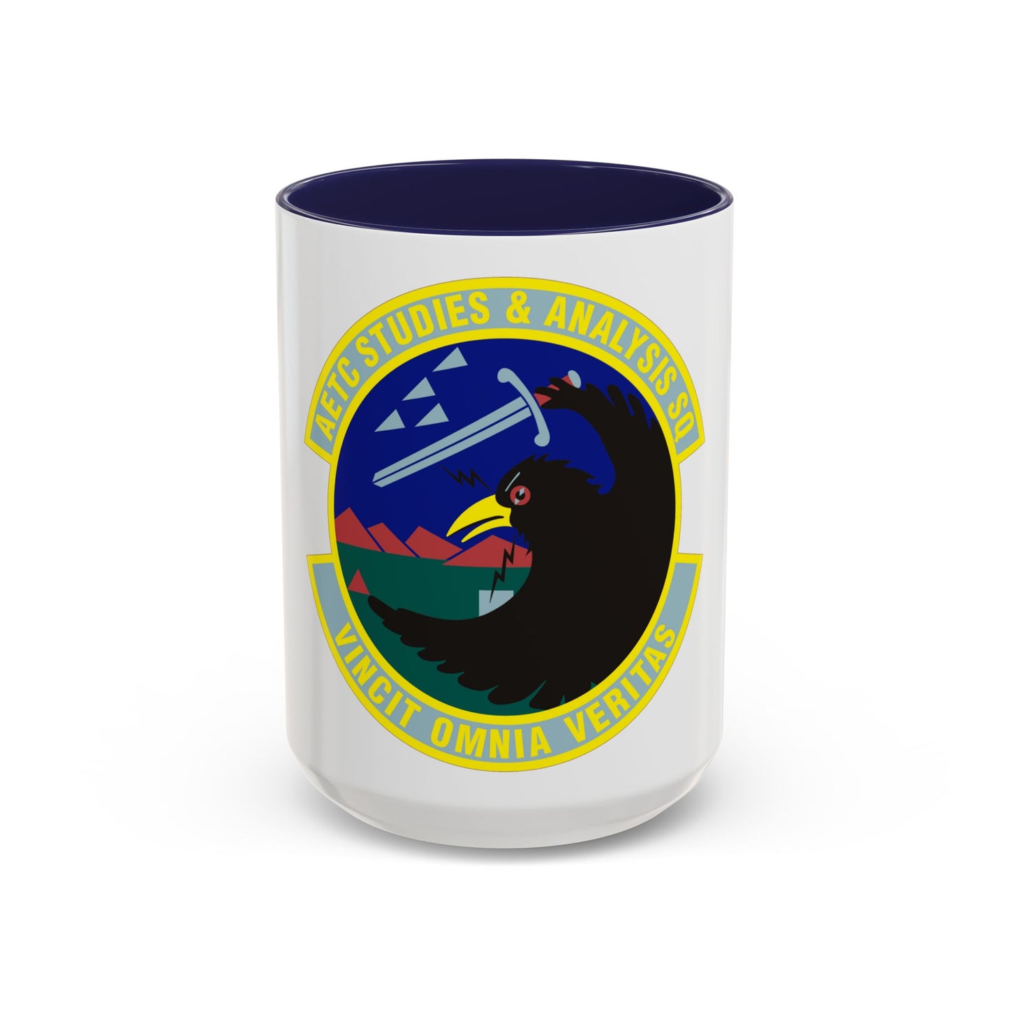 AETC Studies & Analysis Squadron (U.S. Air Force) Accent Coffee Mug