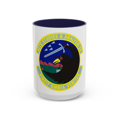 AETC Studies & Analysis Squadron (U.S. Air Force) Accent Coffee Mug
