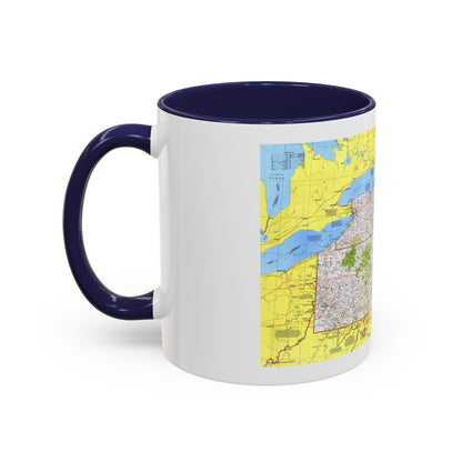 USA - Northeast 1 (1978) (Map) Accent Coffee Mug