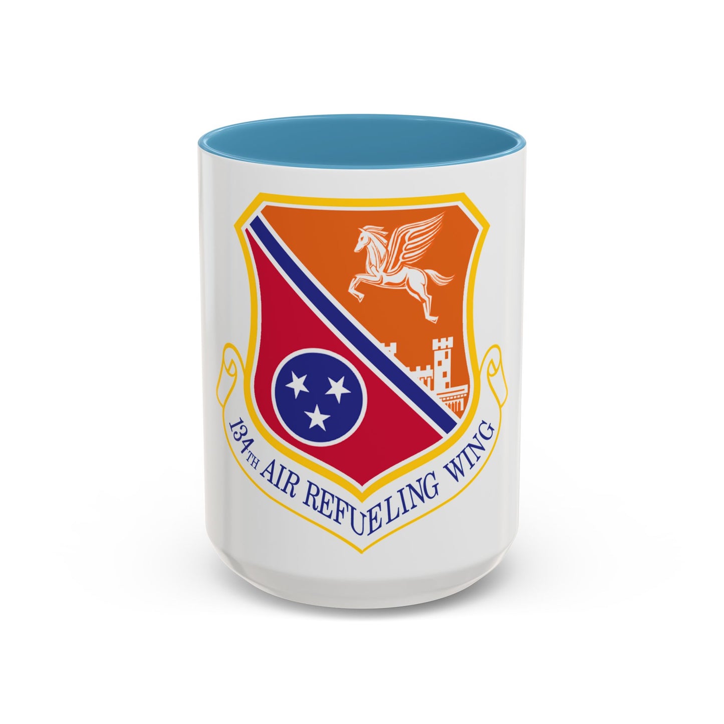 134th Air Refueling Wing (U.S. Air Force) Accent Coffee Mug