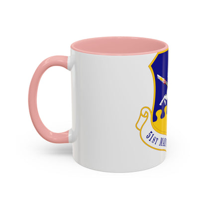 51st Maintenance Group (U.S. Air Force) Accent Coffee Mug