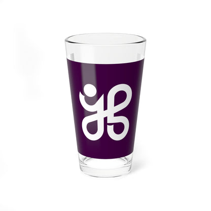 Flag of Niijima Tokyo (Japan) Pint Glass 16oz