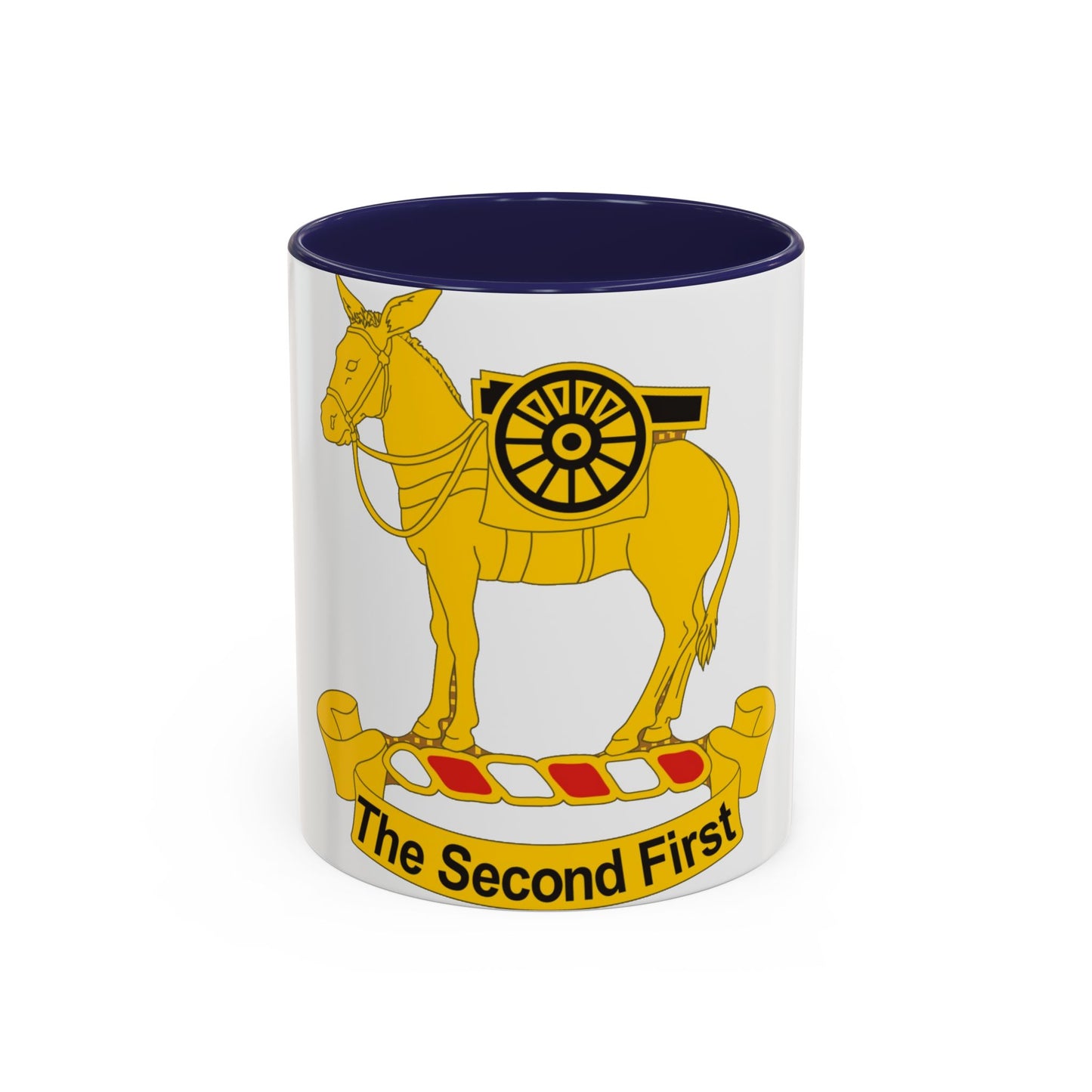 2nd Field Artillery Regiment (U.S. Army) Accent Coffee Mug