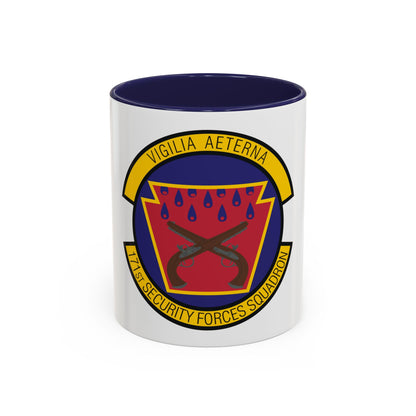 171st Security Forces Squadron (U.S. Air Force) Accent Coffee Mug
