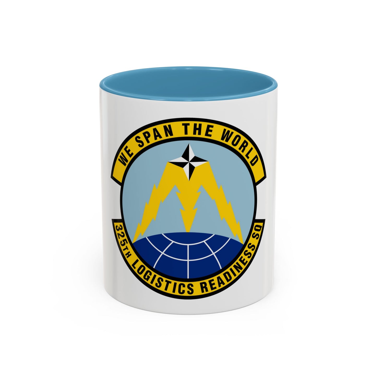 325 Logistics Readiness Squadron ACC (U.S. Air Force) Accent Coffee Mug