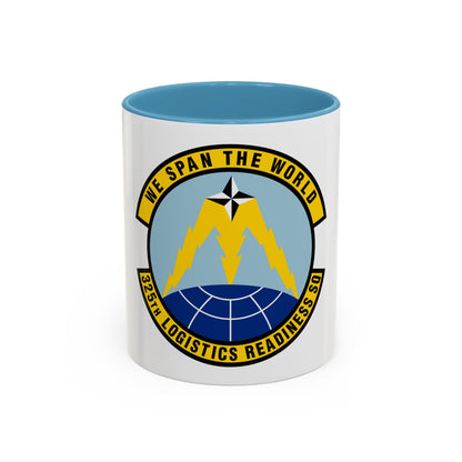 325 Logistics Readiness Squadron ACC (U.S. Air Force) Accent Coffee Mug