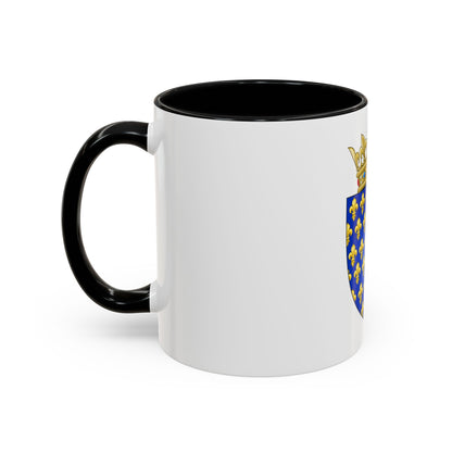 Arms of the Kingdom of France & Navarre - Accent Coffee Mug