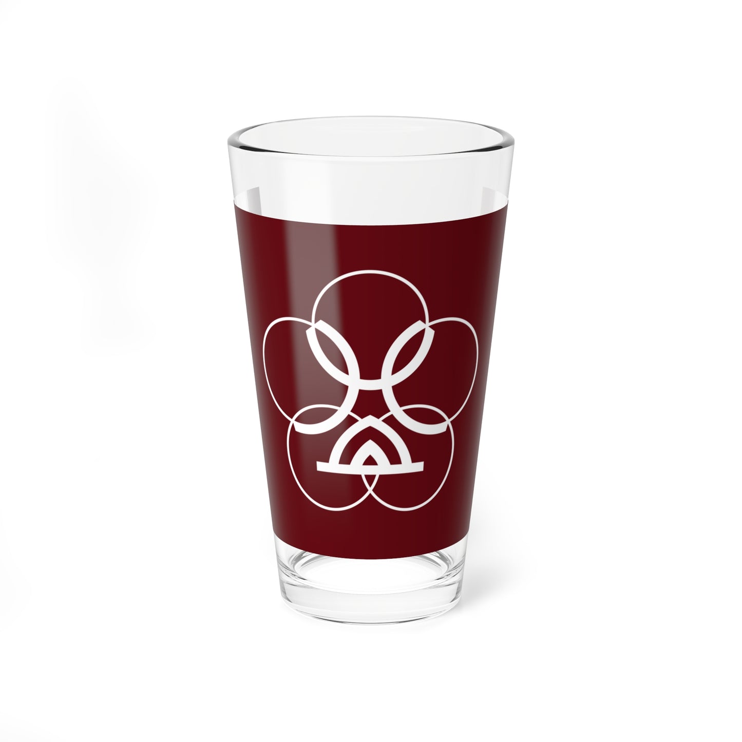 Flag of Mashiki Kumamoto (Japan) Pint Glass 16oz