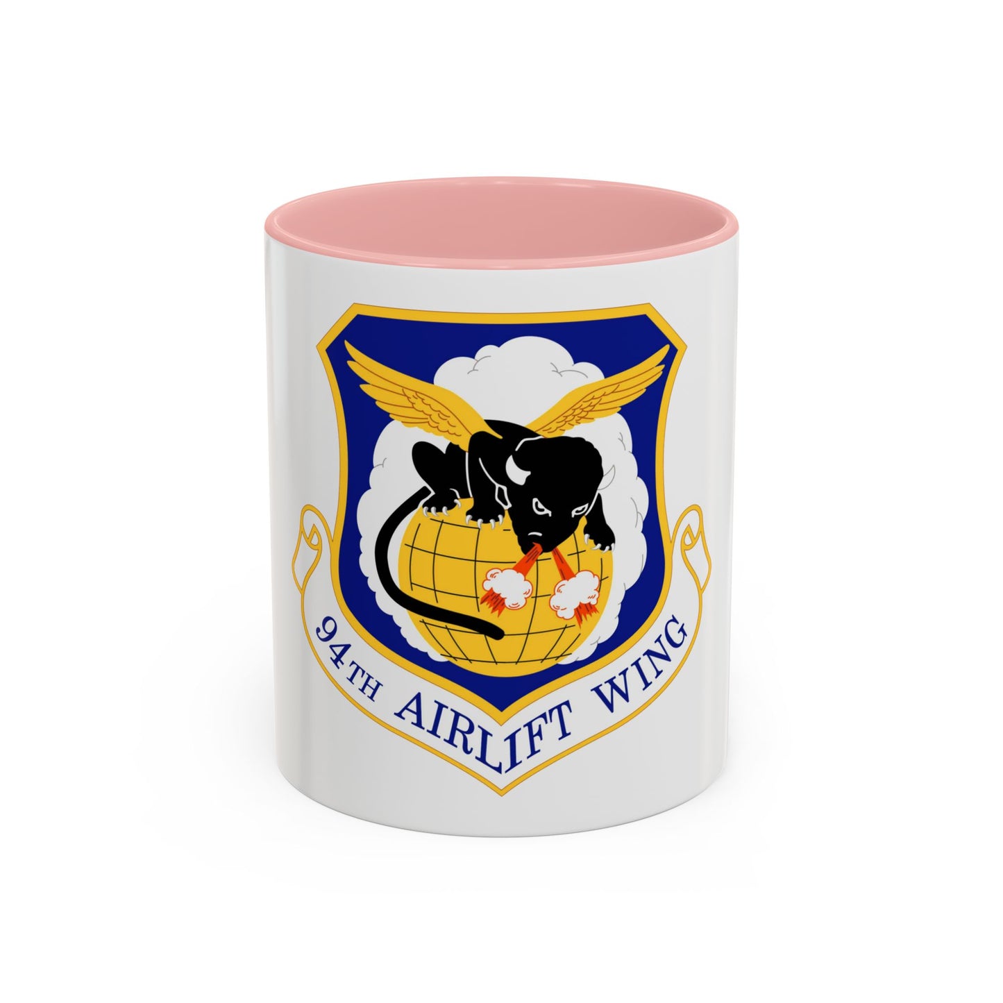 94th Airlift Wing (U.S. Air Force) Accent Coffee Mug