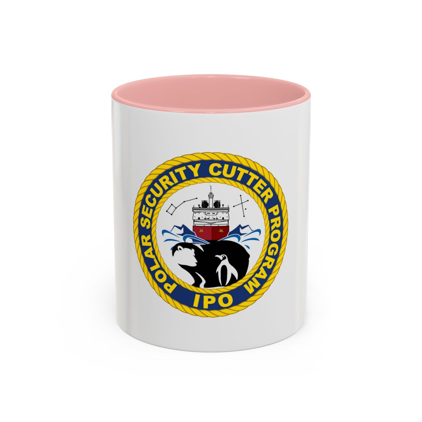 C2495 Polar Security Cutter Program IPO (U.S. Coast Guard) Accent Coffee Mug