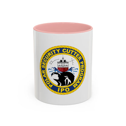 C2495 Polar Security Cutter Program IPO (U.S. Coast Guard) Accent Coffee Mug