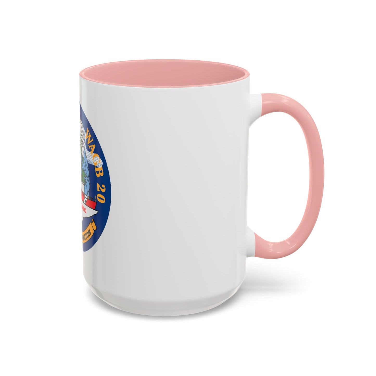 USCGC Healy WAGB 20 Seattle Wash (U.S. Coast Guard) Accent Coffee Mug