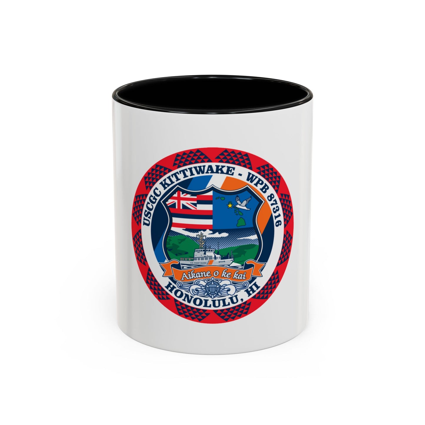 USCGC Kittiwake WPB 87316 (U.S. Coast Guard) Accent Coffee Mug