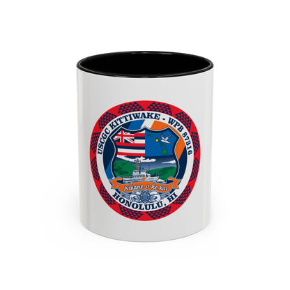USCGC Kittiwake WPB 87316 (U.S. Coast Guard) Accent Coffee Mug
